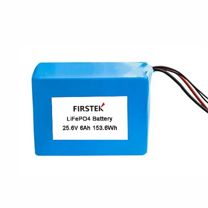 25.6V6Ah 8S1P LiFePO4 Solar Tracker Battery