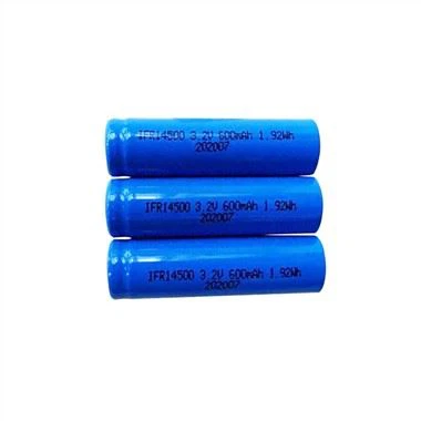 14500 3.2V600mAh LiFePO4 akuelement