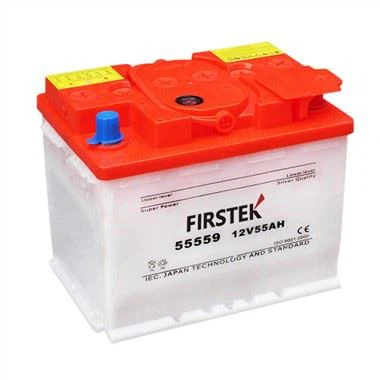 55559 12V 55AH DIN55 kuivalt laetud autoaku