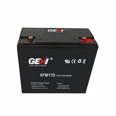 Sügav tsükkel 12V 17AH suletud pliiaku