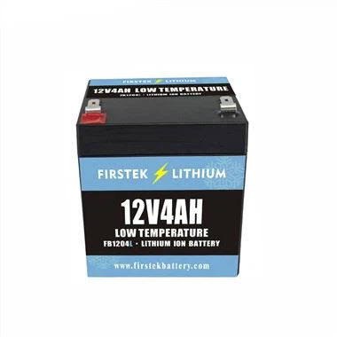Madala temperatuuriga 12V 4AH LiFePO4 aku